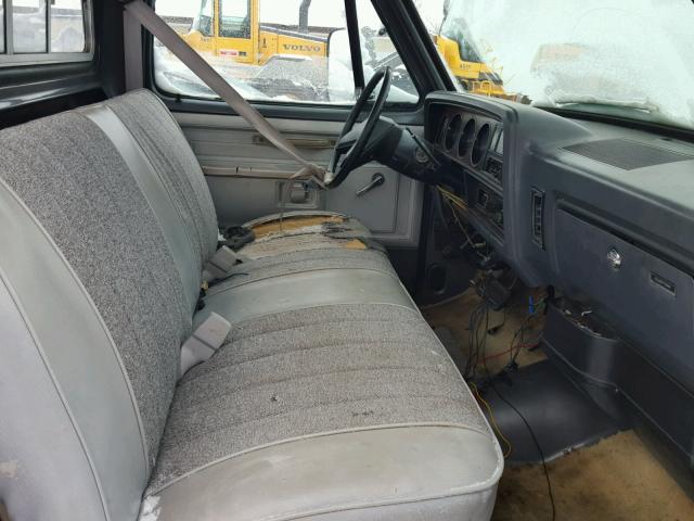 1B7FD1FT1ES205959 - 1984 DODGE D-SERIES D GRAY photo 5