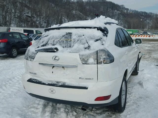 2T2HA31U05C054149 - 2005 LEXUS RX 330 WHITE photo 4