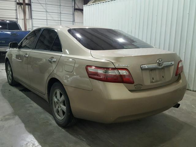4T1BE46K29U845279 - 2009 TOYOTA CAMRY BASE GOLD photo 3