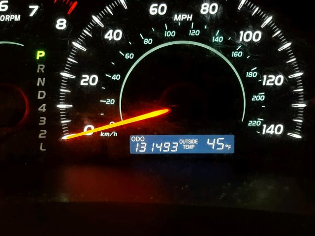 4T1BE46K29U845279 - 2009 TOYOTA CAMRY BASE GOLD photo 8