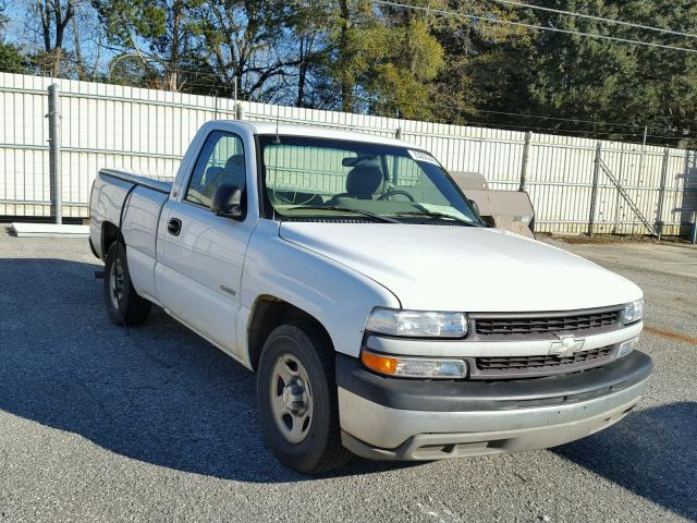 1GCEC14W31Z175972 - 2001 CHEVROLET SILVERADO WHITE photo 1