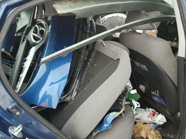 KMHDH4AE9FU425838 - 2015 HYUNDAI ELANTRA SE BLUE photo 6