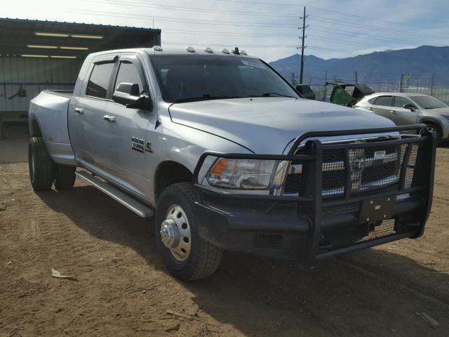 3C63RRLL3EG117837 - 2014 RAM 3500 SLT SILVER photo 1