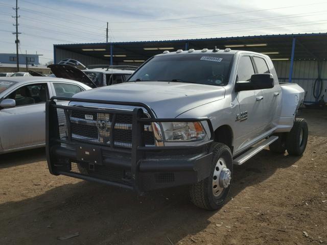 3C63RRLL3EG117837 - 2014 RAM 3500 SLT SILVER photo 2