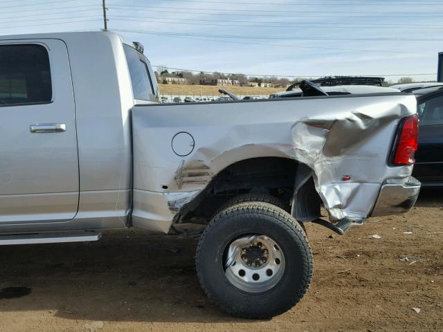 3C63RRLL3EG117837 - 2014 RAM 3500 SLT SILVER photo 9