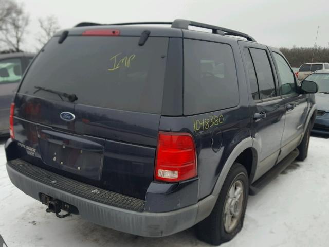 1FMZU73E22ZB38581 - 2002 FORD EXPLORER X BLUE photo 4