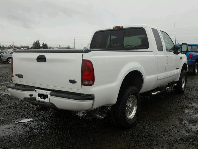 1FTNX21F33EA74424 - 2003 FORD F250 SUPER WHITE photo 4