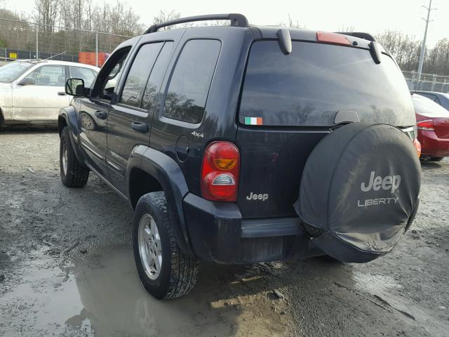 1J4GL58KX2W223178 - 2002 JEEP LIBERTY LI BLACK photo 3