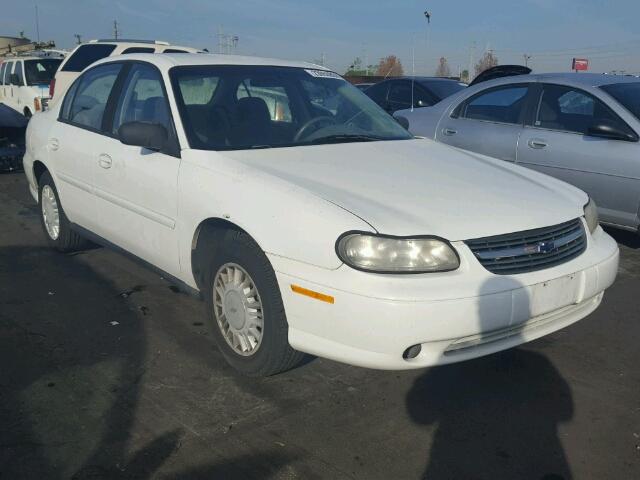 1G1ND52J216279441 - 2001 CHEVROLET MALIBU WHITE photo 1