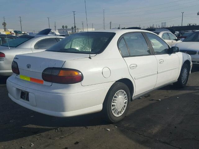 1G1ND52J216279441 - 2001 CHEVROLET MALIBU WHITE photo 4