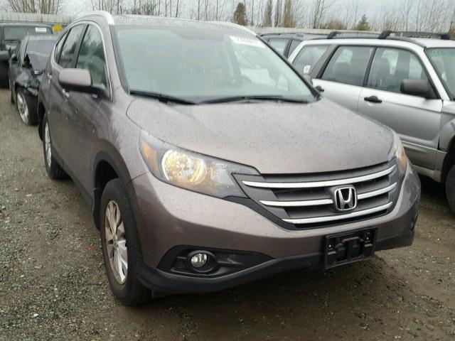 5J6RM4H77DL038179 - 2013 HONDA CR-V EXL BROWN photo 1