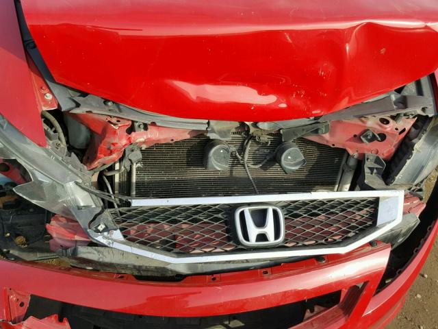 1HGCS22868A014241 - 2008 HONDA ACCORD EXL RED photo 9