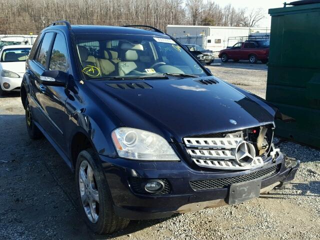 4JGBB86E78A335469 - 2008 MERCEDES-BENZ ML 350 BLUE photo 1