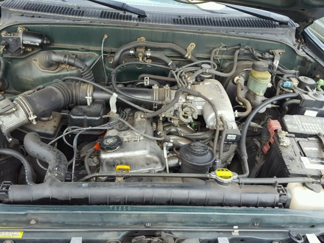 4TANL42N3XZ457061 - 1999 TOYOTA TACOMA GREEN photo 7