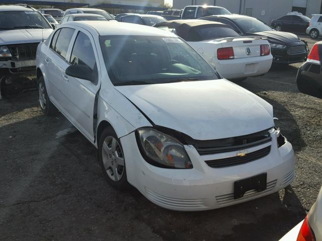 1G1AK58F287309081 - 2008 CHEVROLET COBALT LS WHITE photo 1