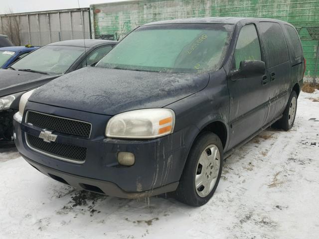 1GNDV23197D118111 - 2007 CHEVROLET UPLANDER L BLUE photo 2