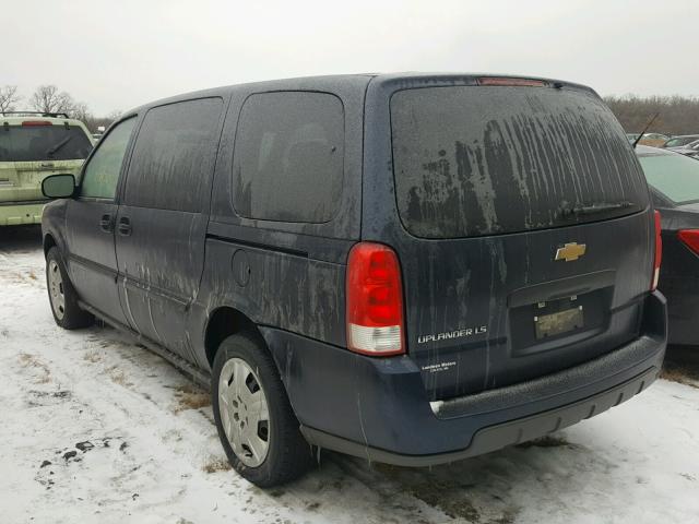 1GNDV23197D118111 - 2007 CHEVROLET UPLANDER L 蓝色 照片 3