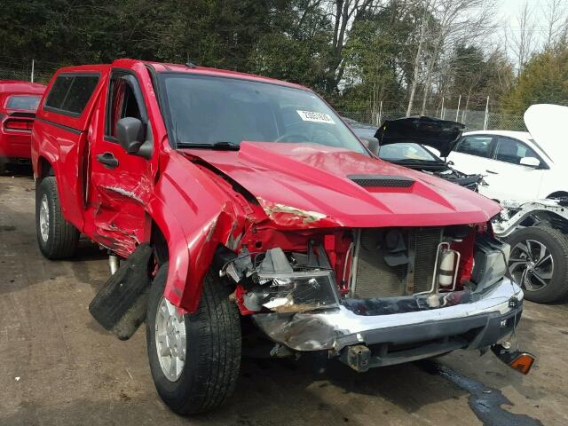 1GCDT249188208818 - 2008 CHEVROLET COLORADO L RED photo 1