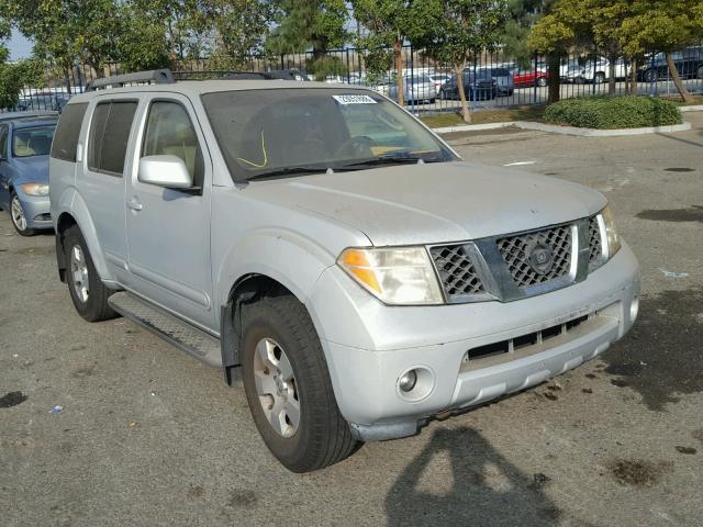 5N1AR18U97C615075 - 2007 NISSAN PATHFINDER SILVER photo 1