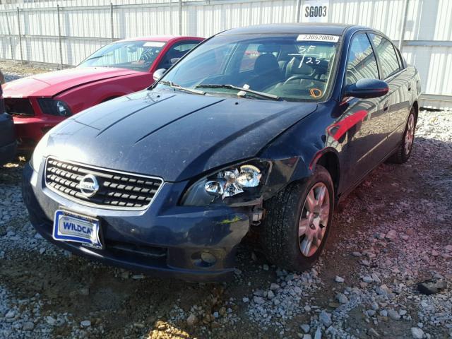 1N4AL11D16N386657 - 2006 NISSAN ALTIMA S BLUE photo 2