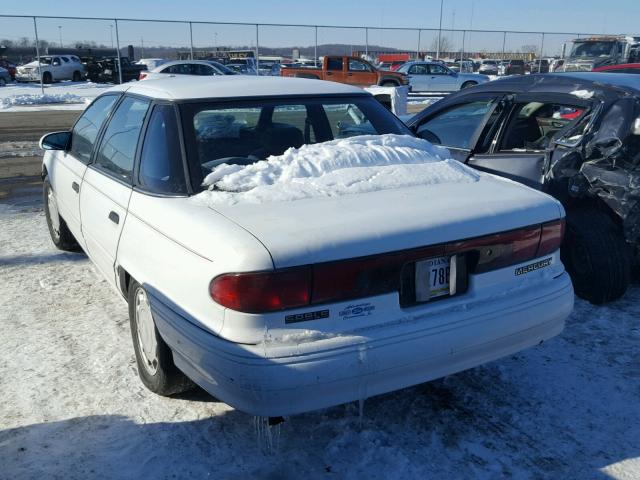 1MELM50U5PG642439 - 1993 MERCURY SABLE GS WHITE photo 3