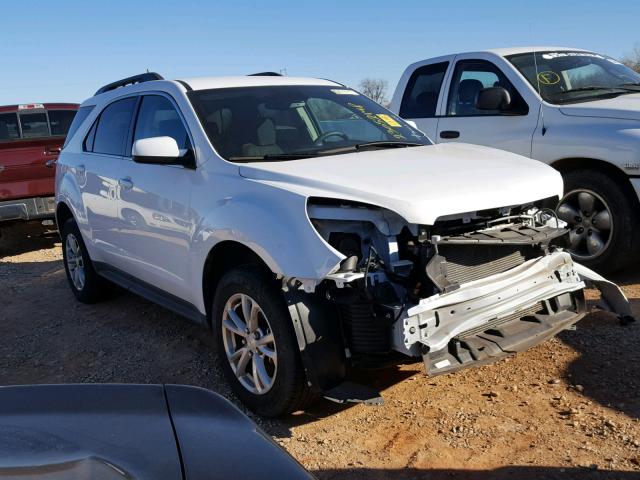 2GNALCEK4G6325055 - 2016 CHEVROLET EQUINOX LT WHITE photo 1