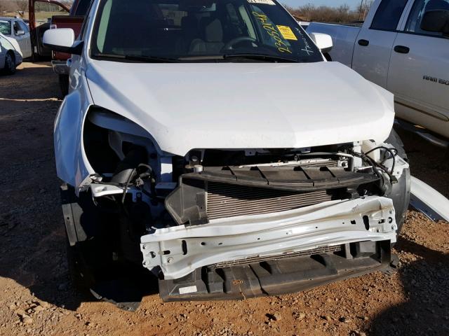 2GNALCEK4G6325055 - 2016 CHEVROLET EQUINOX LT WHITE photo 9