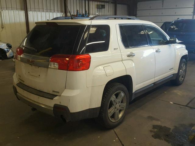 2GKFLXE51C6388659 - 2012 GMC TERRAIN SL WHITE photo 4