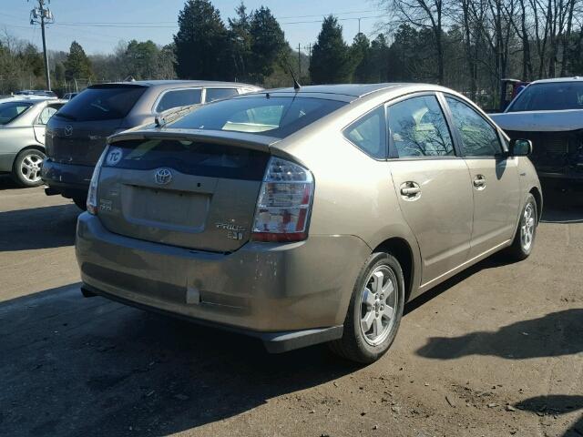 JTDKB20U983430590 - 2008 TOYOTA PRIUS GOLD photo 4