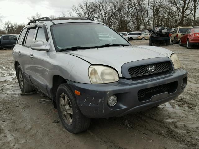 KM8SC73DX2U326659 - 2002 HYUNDAI SANTA FE G GRAY photo 1