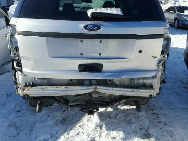 1FM5K8AR1DGC01944 - 2013 FORD EXPLORER P SILVER photo 9