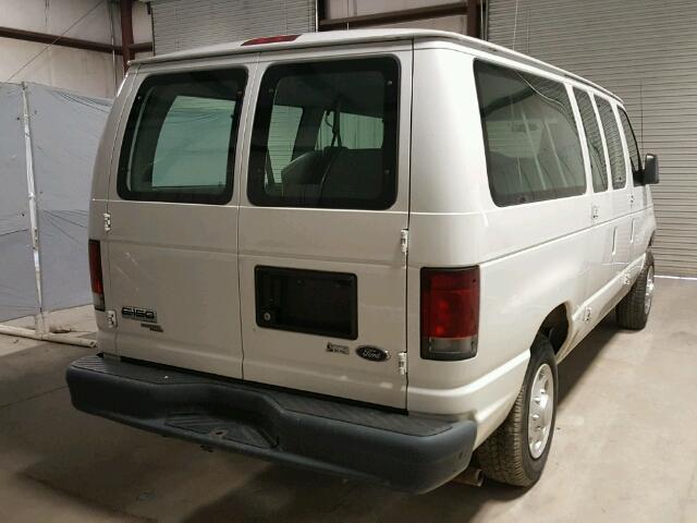 1FMNE1BWXBDA36140 - 2011 FORD ECONOLINE WHITE photo 4