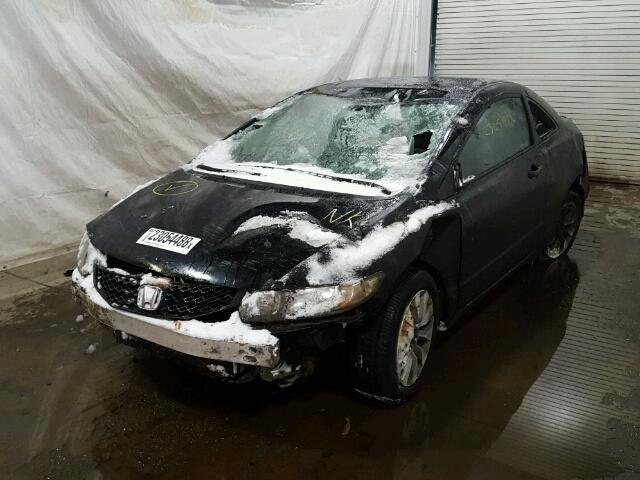 2HGFG12899H510713 - 2009 HONDA CIVIC EX 黑色 照片 2