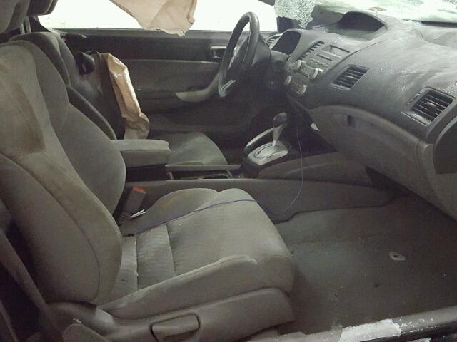 2HGFG12899H510713 - 2009 HONDA CIVIC EX 黑色 照片 5