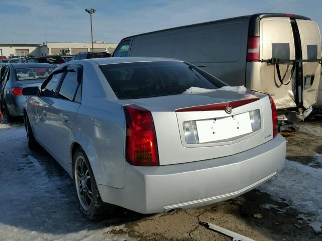 1G6DM57N530149791 - 2003 CADILLAC CTS SILVER photo 3