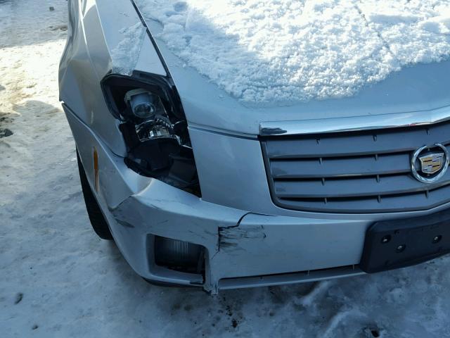 1G6DM57N530149791 - 2003 CADILLAC CTS SILVER photo 9