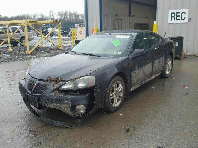 2G2WR524951187154 - 2005 PONTIAC GRAND PRIX BLACK photo 2