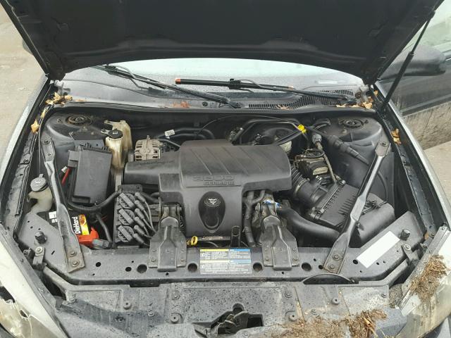 2G2WR524951187154 - 2005 PONTIAC GRAND PRIX BLACK photo 7