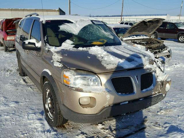 1GMDV33L75D306912 - 2005 PONTIAC MONTANA SV TAN photo 1