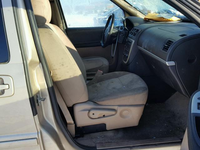 1GMDV33L75D306912 - 2005 PONTIAC MONTANA SV TAN photo 5