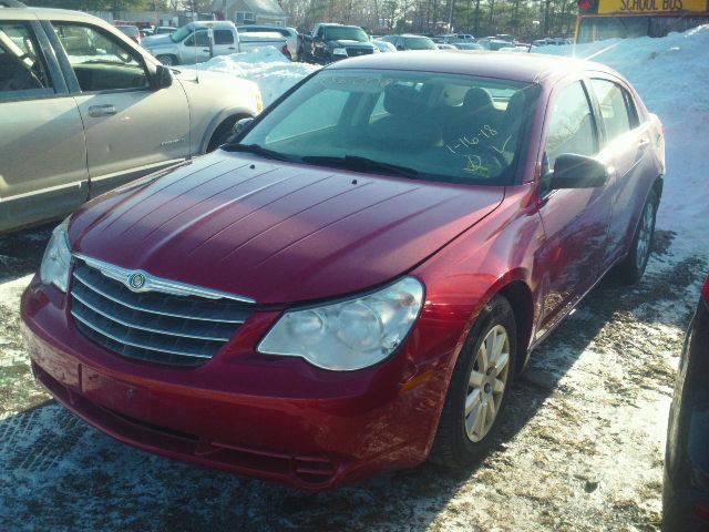 1C3LC46K68N117055 - 2008 CHRYSLER SEBRING LX RED photo 2