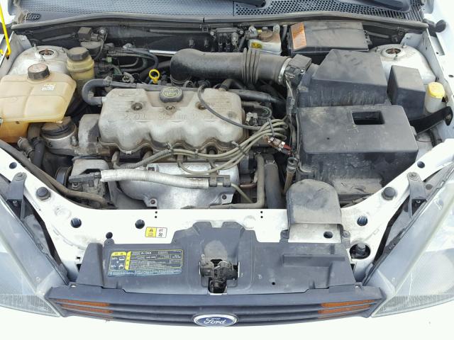 1FAFP33P64W189116 - 2004 FORD FOCUS LX WHITE photo 7