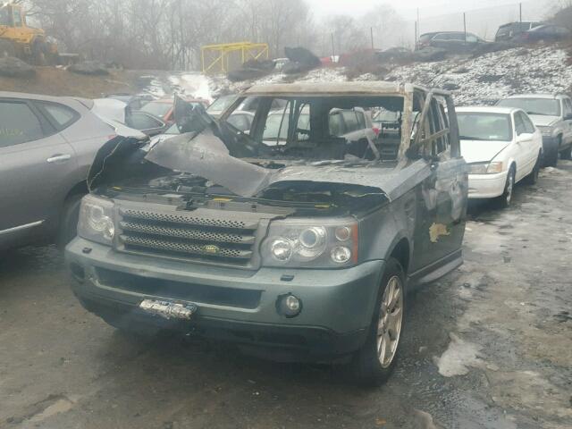 SALSK25477A105528 - 2007 LAND ROVER RANGE ROVE GRAY photo 2