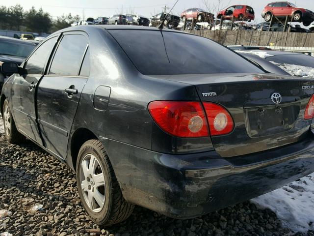 JTDBR32E560064357 - 2006 TOYOTA COROLLA CE BLACK photo 3