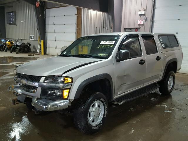 1GCDT136858155452 - 2005 CHEVROLET COLORADO TAN photo 2