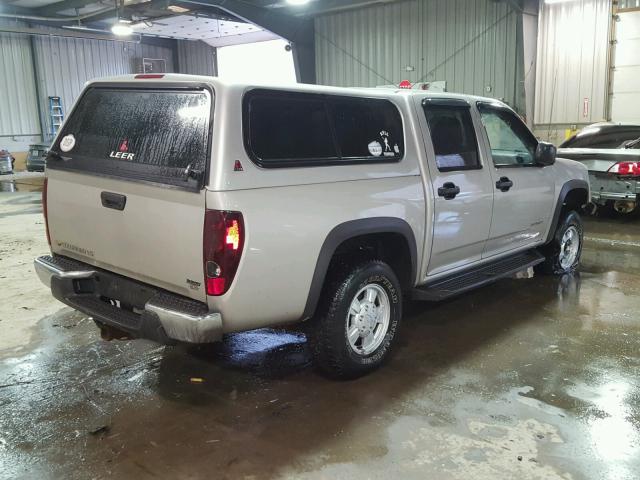 1GCDT136858155452 - 2005 CHEVROLET COLORADO TAN photo 4