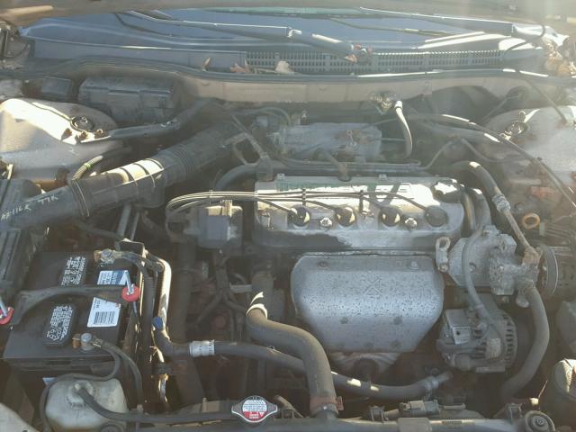 1HGCG6678YA156424 - 2000 HONDA ACCORD EX GOLD photo 7