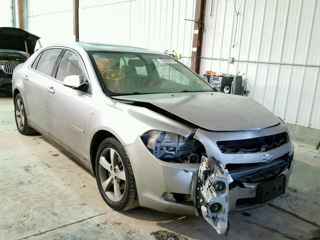 1G1ZJ57B28F283172 - 2008 CHEVROLET MALIBU 2LT SILVER photo 1