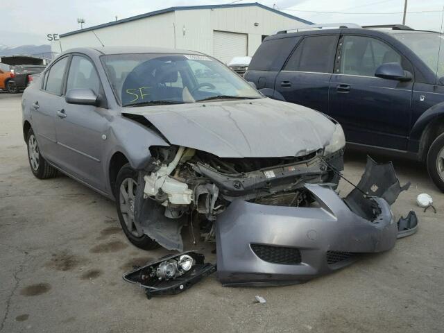 JM1BK12F161482314 - 2006 MAZDA 3 I GRAY photo 1