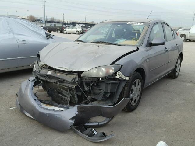 JM1BK12F161482314 - 2006 MAZDA 3 I GRAY photo 2